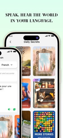 WeTranslate: Chat & Snap iPhone screenshot