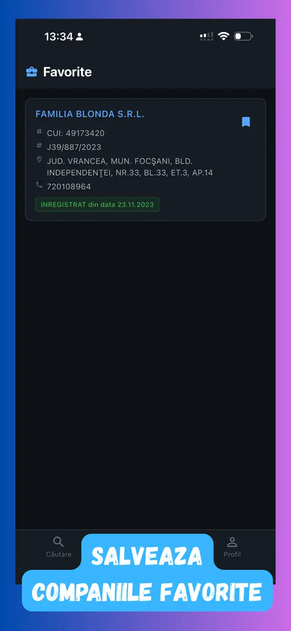 Screenshot #3 pour Lista Firme Romania