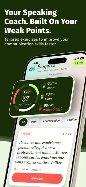 Public Speaking coach Éloqarté screenshot 2