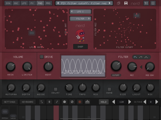 Screenshot #5 pour NERD Synth A2x