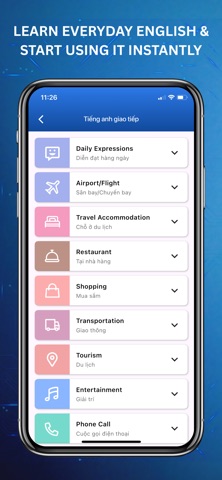Learn English Vocabulary App iPhone screenshot 5