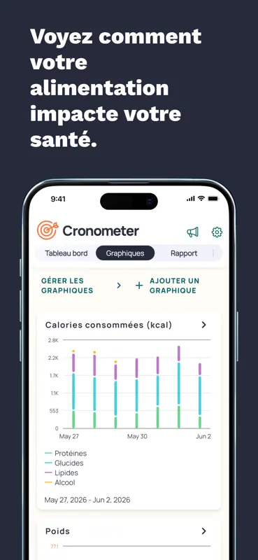 Cronometer: compte-calories screenshot 7 of 9
