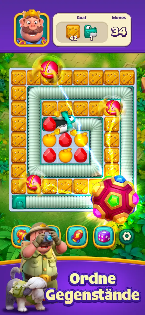 Piggy Kingdom - Match 3 Games Hack screenshot 5 - iOS game interface