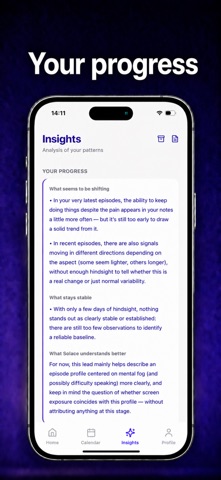 Solace: Migraine Journal Screenshot 5 of 6
