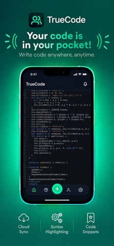 TrueCode: Code Editor & IDE iPhone screenshot 2