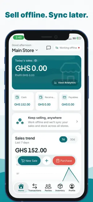 StockDey: Offline POS & Stock screenshot 1