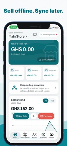 StockDey: Offline POS & Stock iPhone screenshot