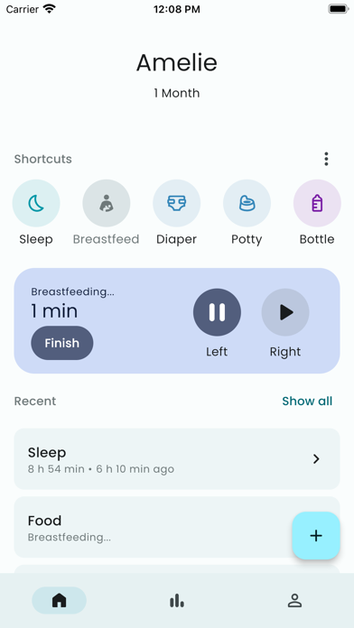 Baby Tracker: Sleep & Feeding Screenshot