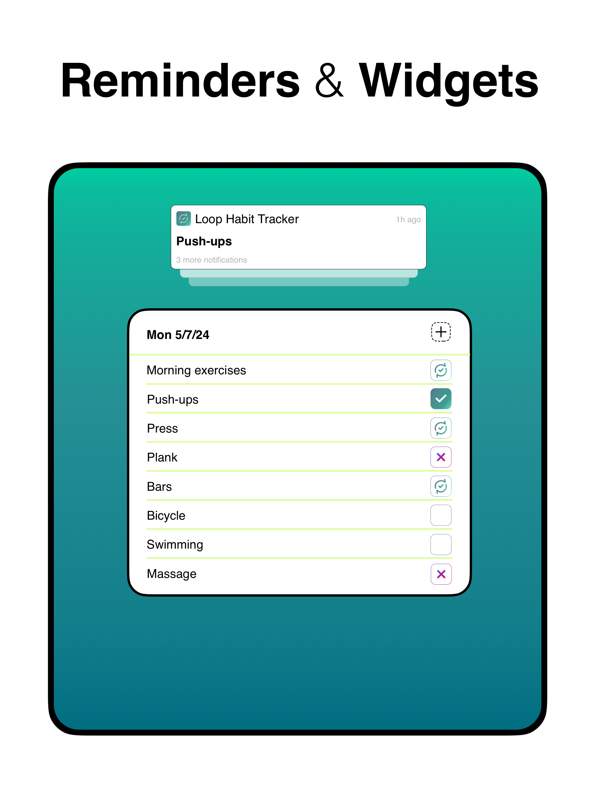Habit Tracker: Streaks Loop screenshot 11