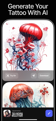 InkAI – 纹身设计 screenshot
