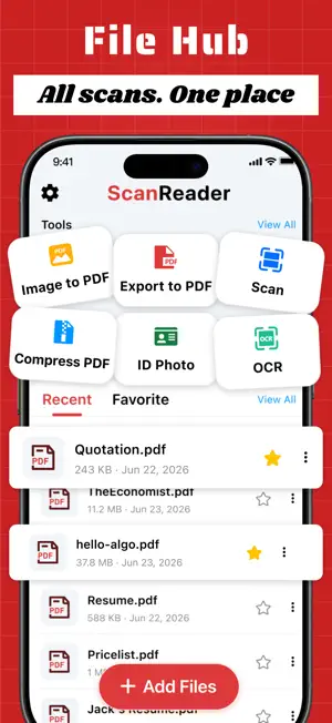 ScanReader:OCR Text Scanner screenshot 2