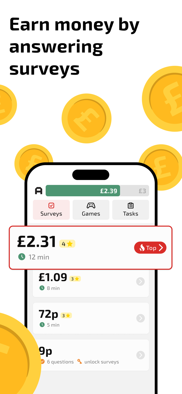 AttaPoll Surveys - Earn Money screenshot 2