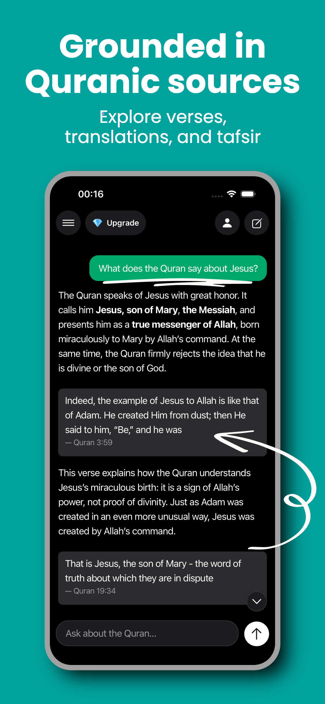 AskQuran: Quran Chat screenshot 2