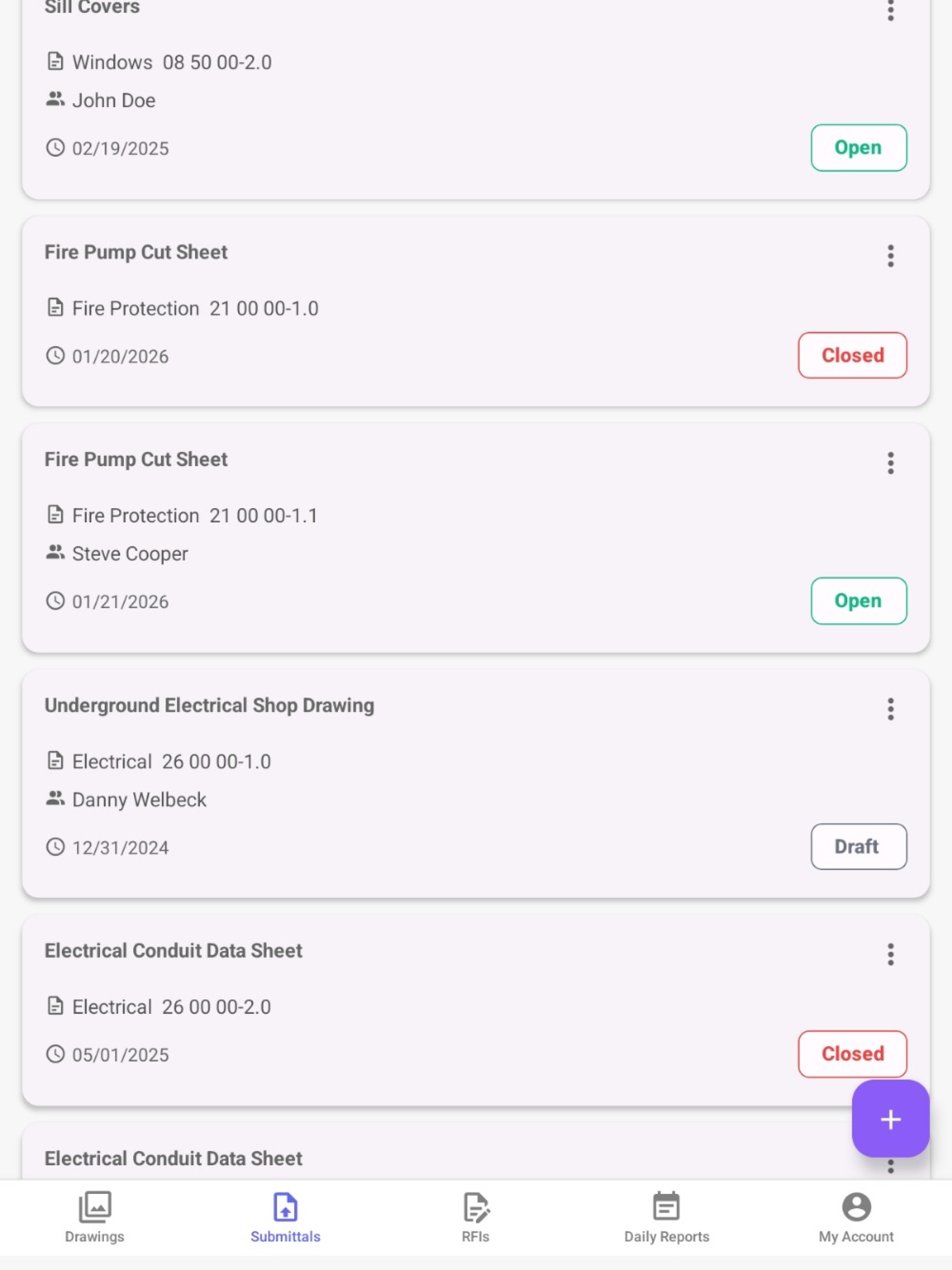 SubmittalLink screenshot 7