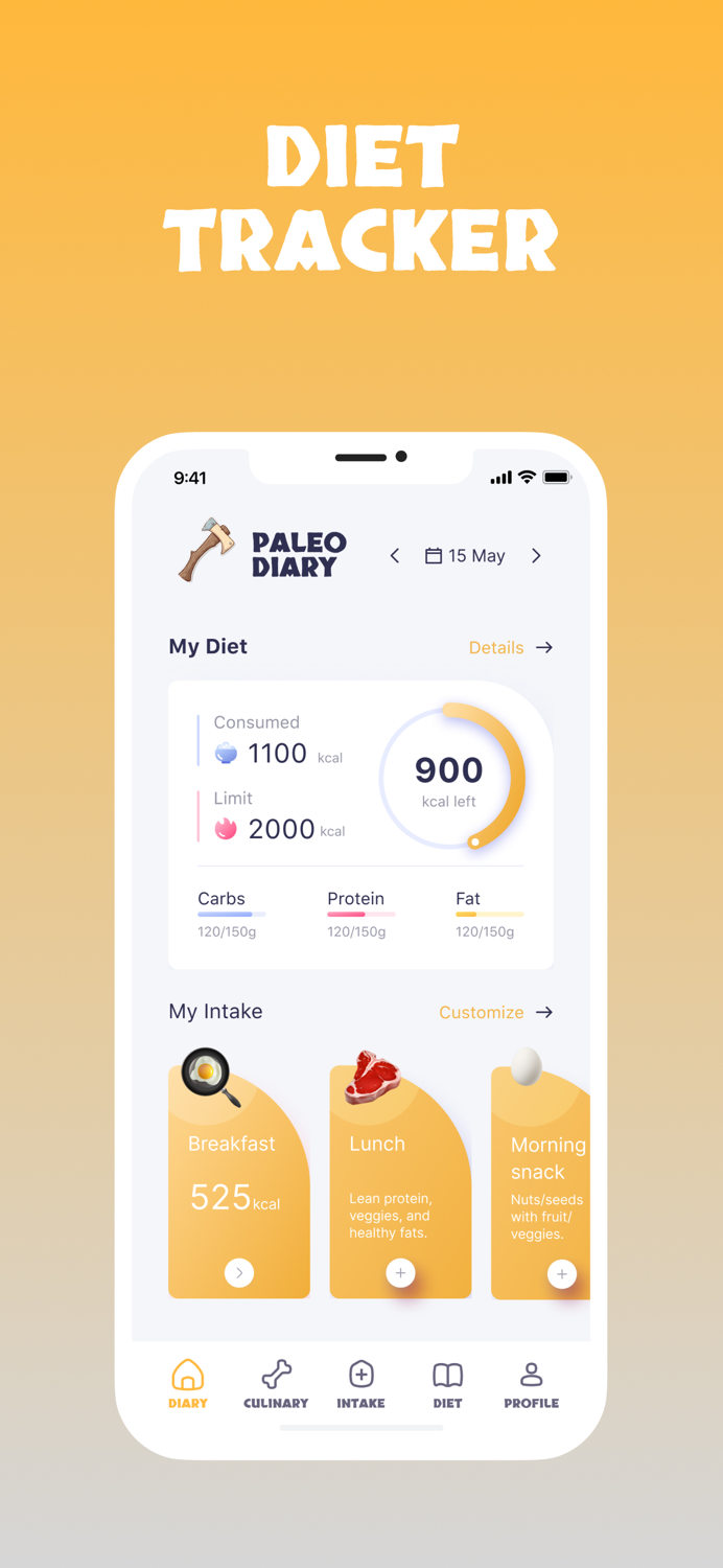 Paleo Diet App - Paleo Tracker