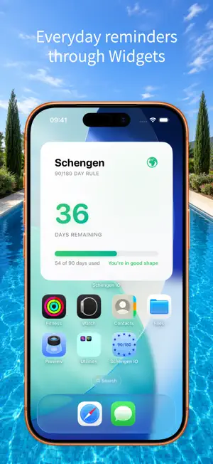 Schengen IO: 90/180 Calculator screenshot 4