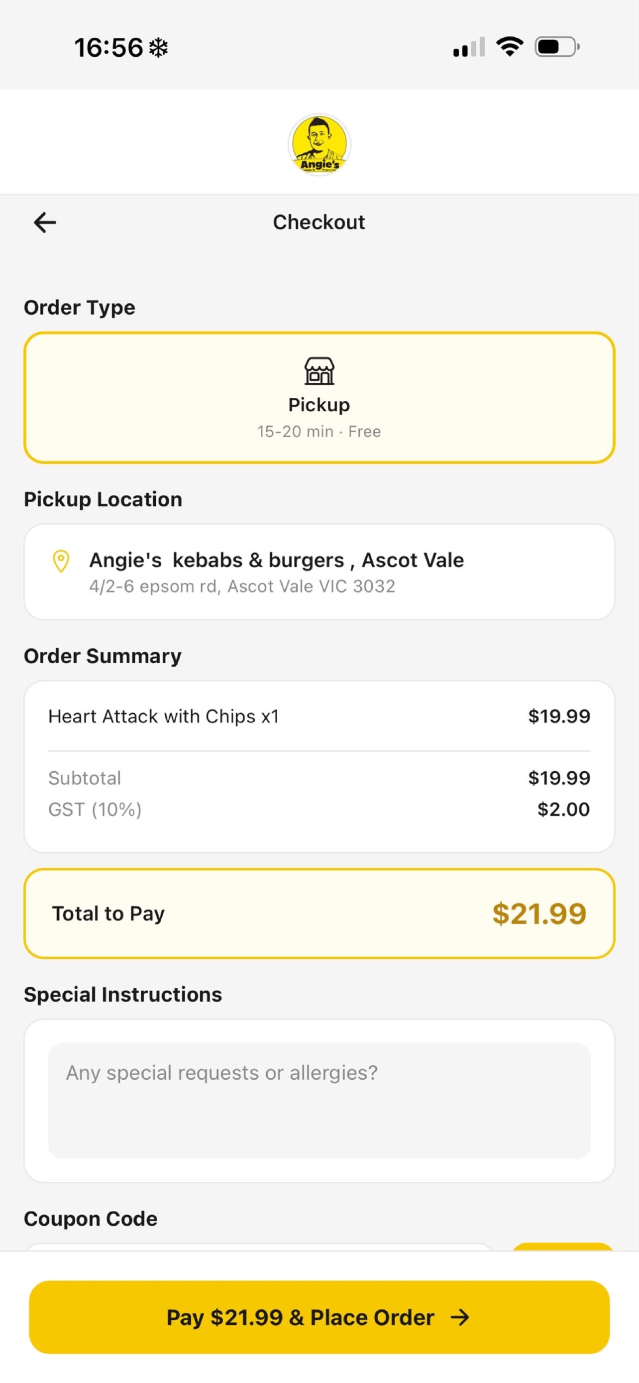 Screenshot 5 of Angie's Kebabs & Burgers