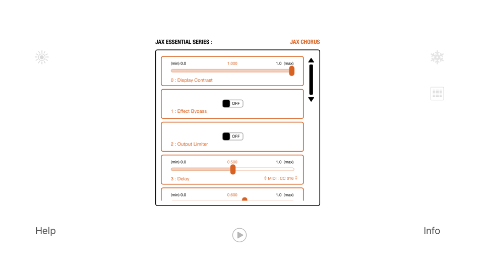 #9. JAX ESSENTIALS : Chorus (iOS) Bởi: Jens Guell