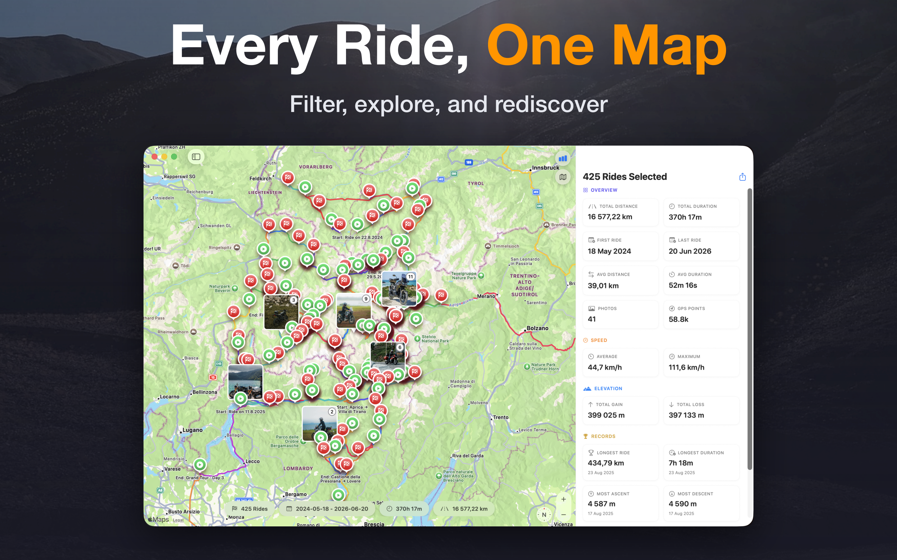 MotoFlow: Motorcycle Ride Log screenshot 19