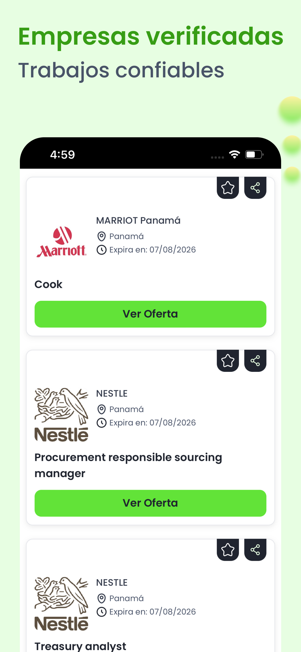 Estascontratado.com screenshot 3