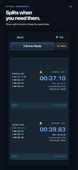 Pit Wall Stopwatch screenshot 4