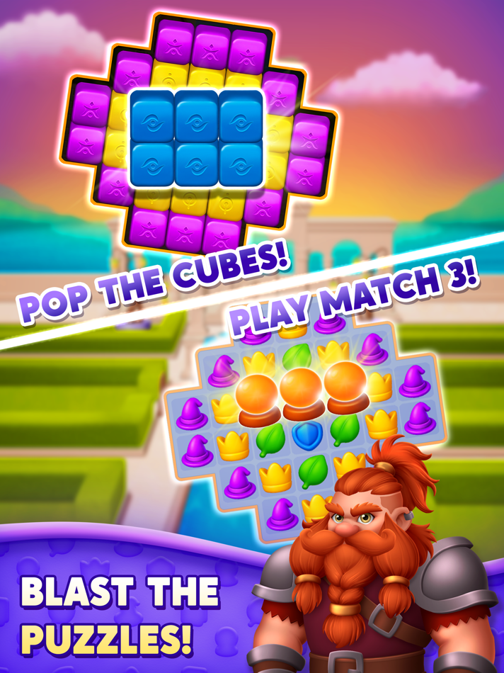 #2. Rune Puzzle: Match & Blast (iOS) 由: Velo Oyun Yazılım ve Pazarlama Anonim Şirketi