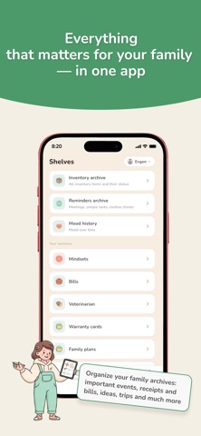 Elly — Family Care Organizer screenshot