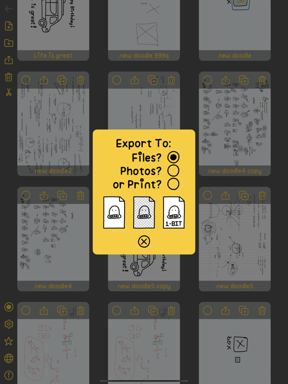 Inkalot iPad screenshot 4 - Graphics & Design app