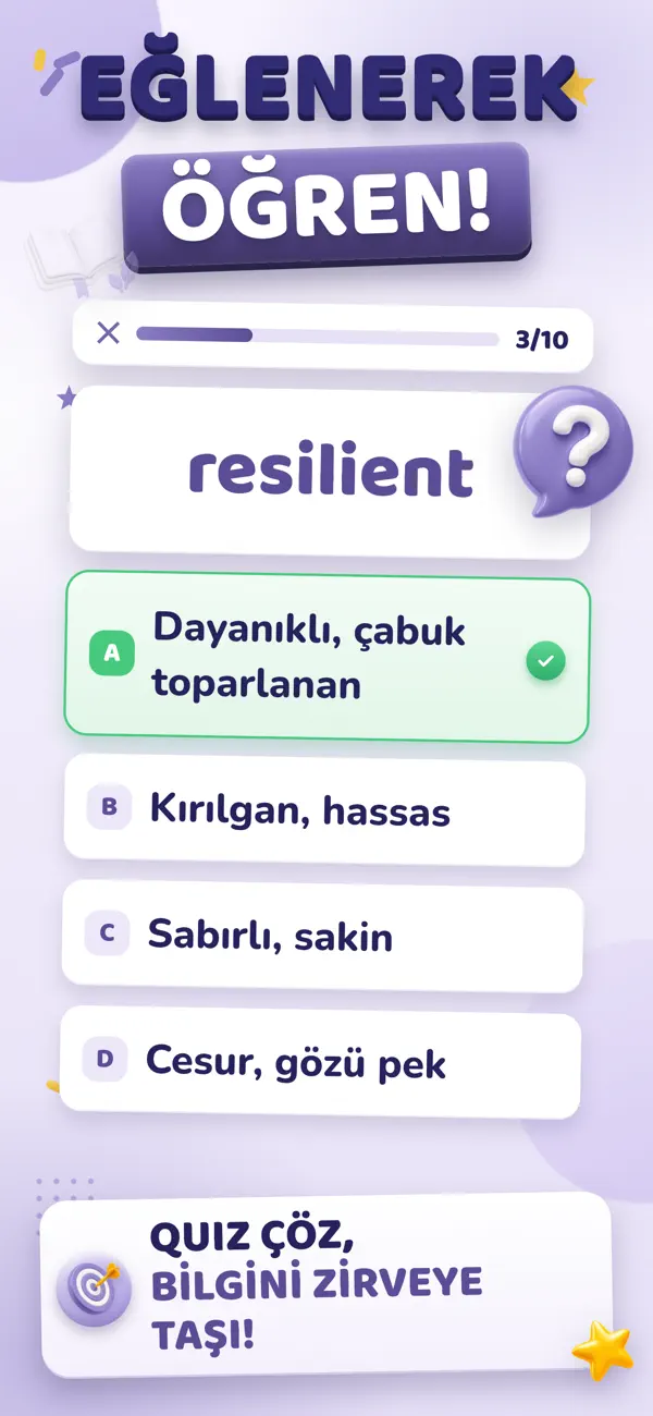 Screenshot #3 pour Diziyle Öğren-İngilizce Kelime