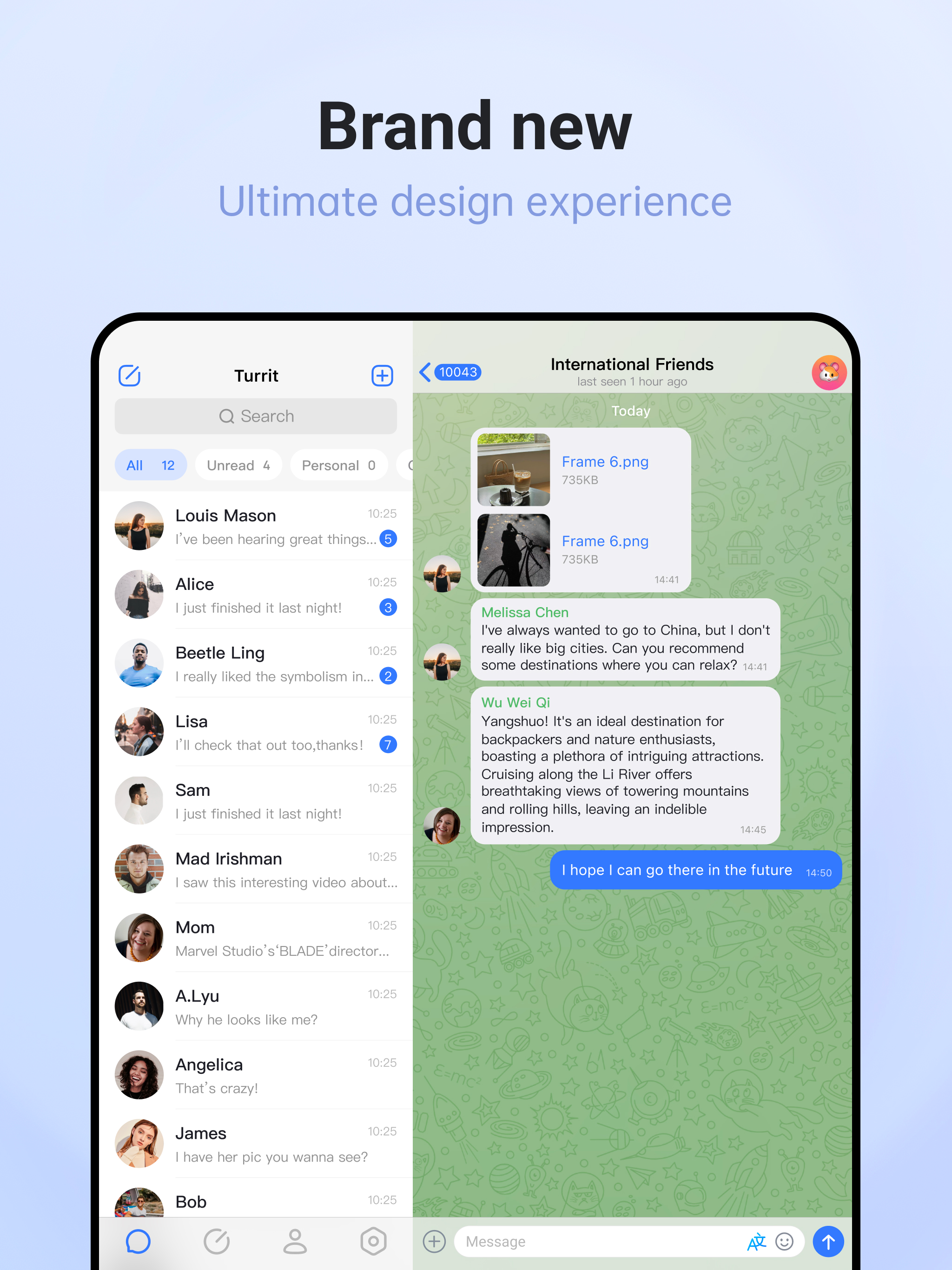 Turrit - A Plus Messenger screenshot 12