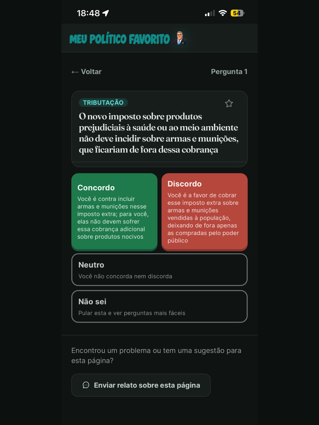 Screenshot 8 of Meu Político Favorito