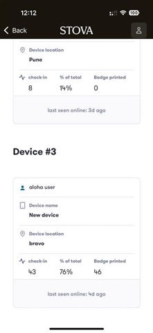 Stova Check In Screenshot 5 of 7