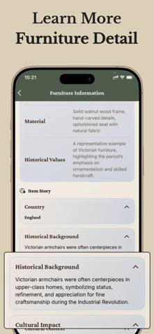 Furniture Identifier - FurnAI iPhone screenshot