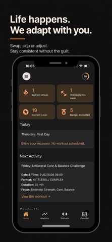 NextRep: Workout Plan Daily Screenshot 3 of 8
