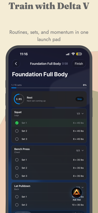 Strength Training: Delta-V Screenshot 1 of 3