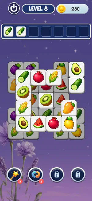Fruit Tiles Match Puzzle screenshot 3