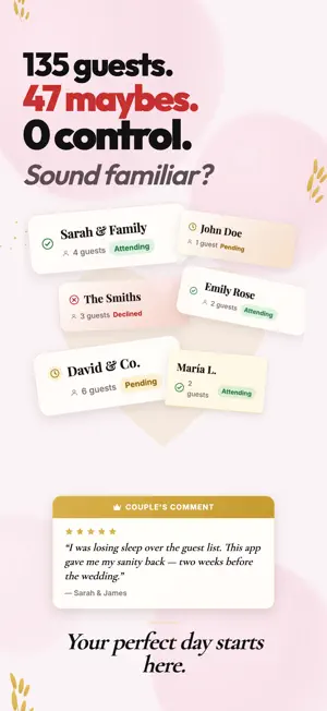 Vernans: Wedding Guest List screenshot 1