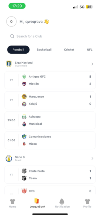LeagueBook Screenshot 2 of 4