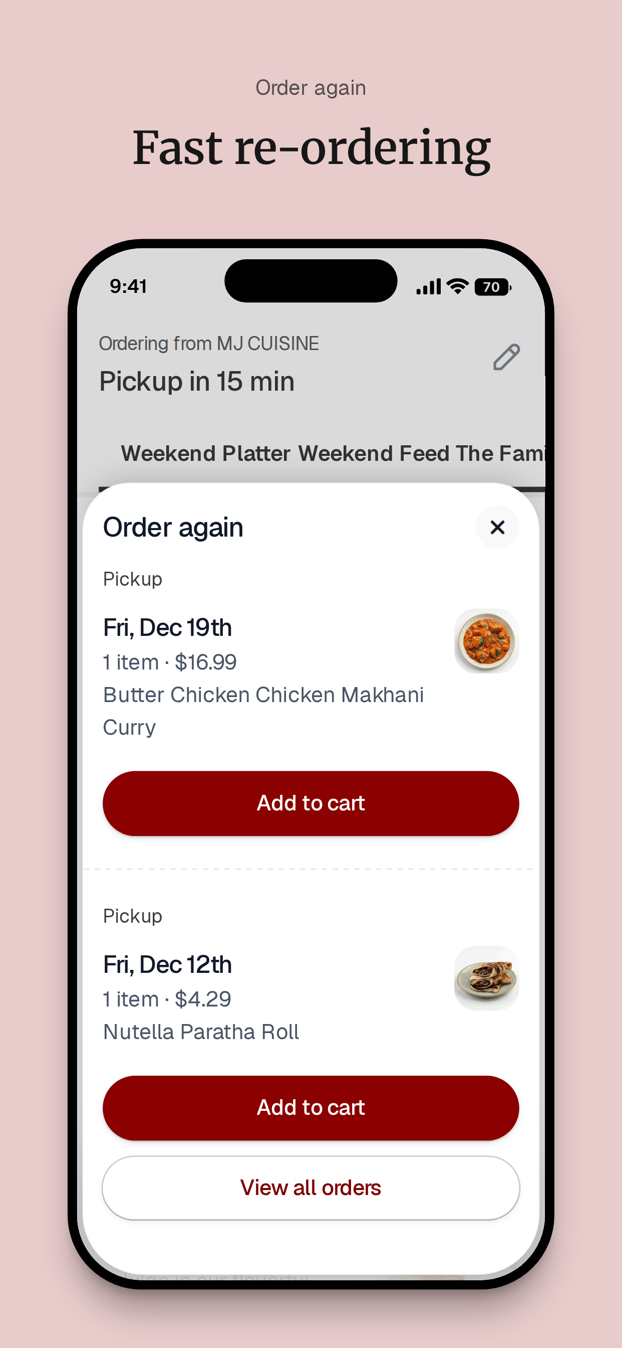 MJ CUISINE screenshot 4