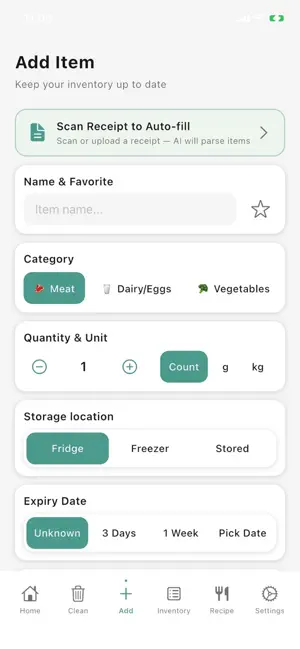 Frigo: Smart Kitchen Inventory screenshot 2