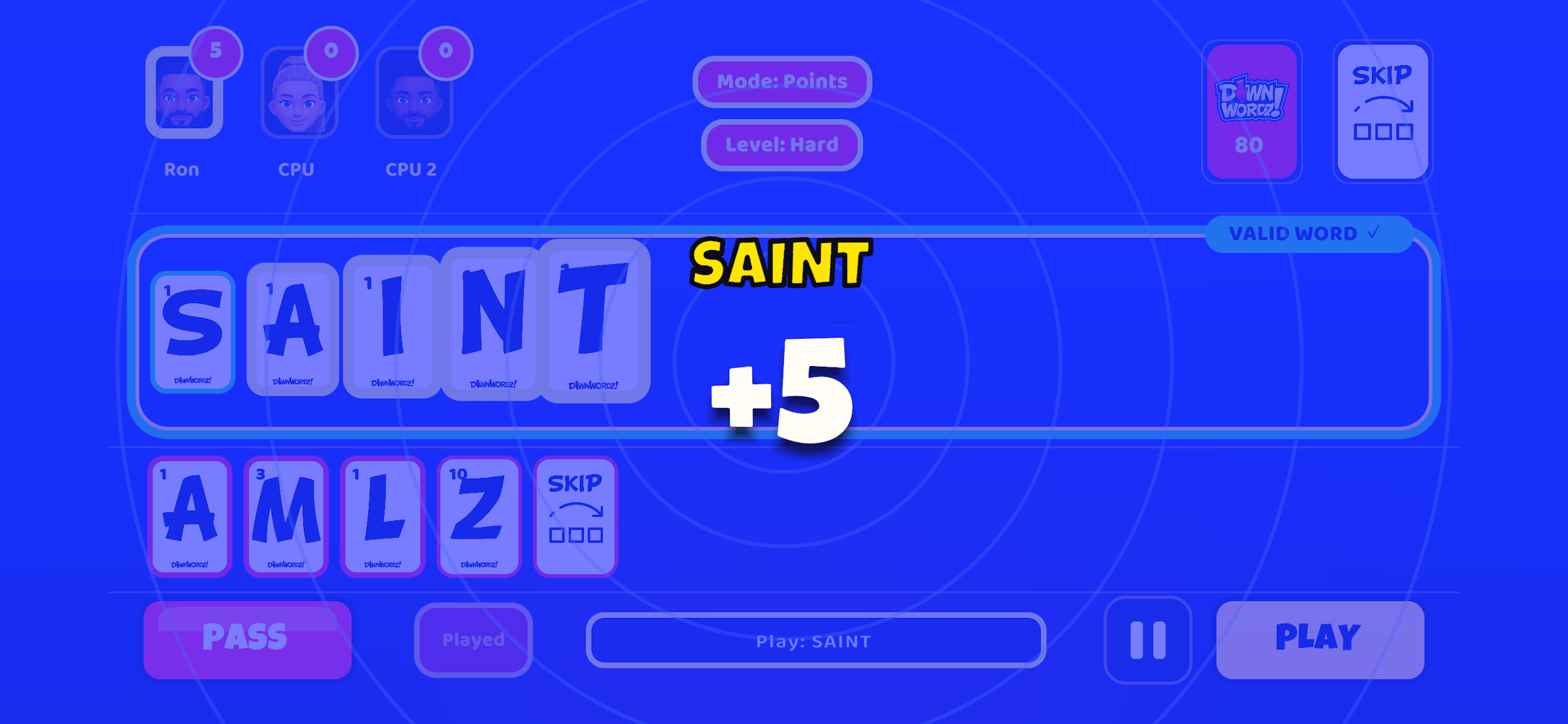 DownWordz! screenshot 6