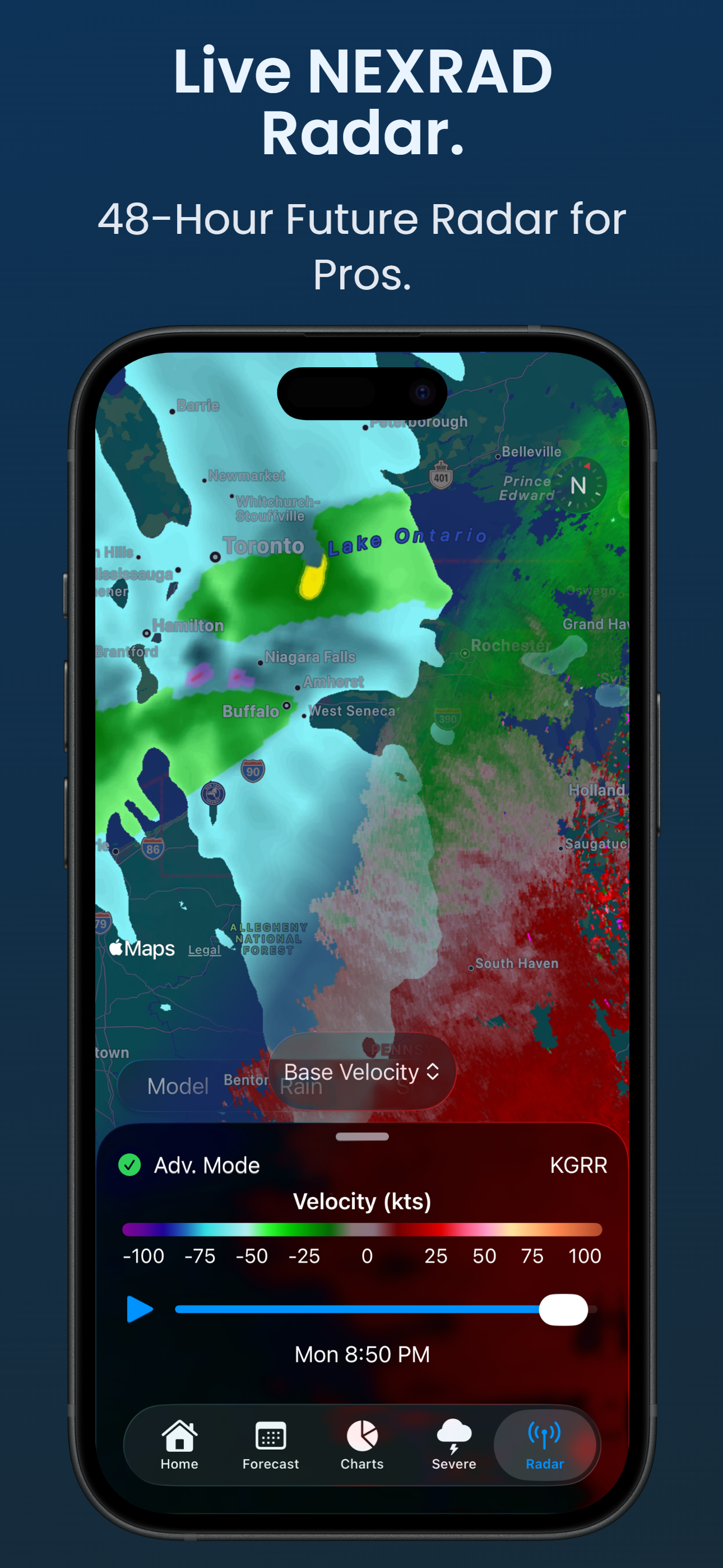 Weather Report: NWS NOAA Radar