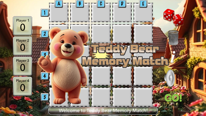 Screenshot #2 pour Teddy Bear Memory Match