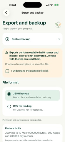 HabitLeaf: Gentle Daily Steps screenshot 5
