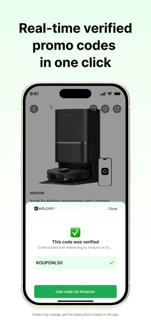 Koupon: Real Deals & Codes screenshot 3