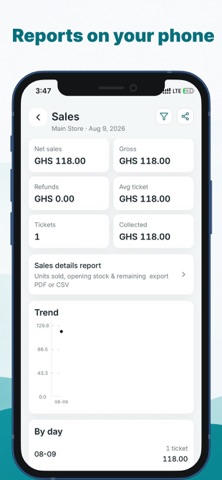 StockDey: Offline POS & Stock iPhone screenshot