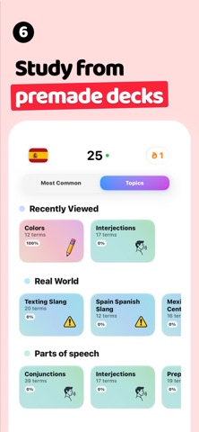 Lernlang: Spanish & Chinese screenshot