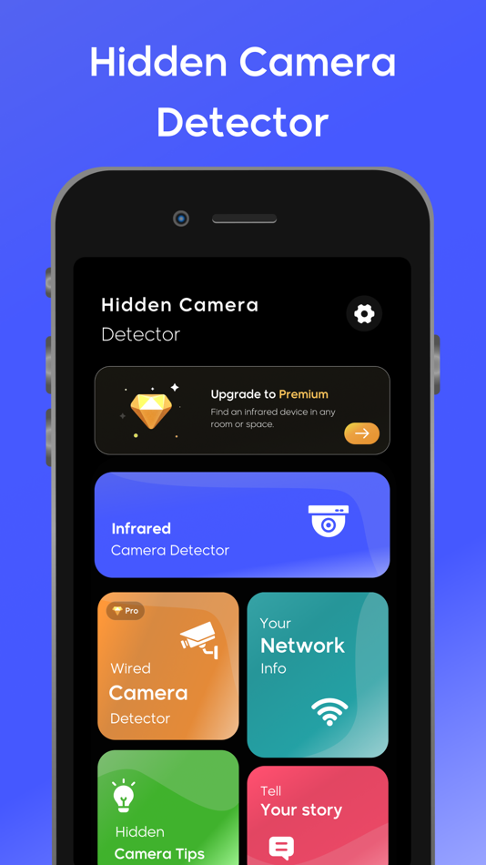 #1. Hidden Camera Detector- SpyCam (iOS) 来自: VITAL APPTECH