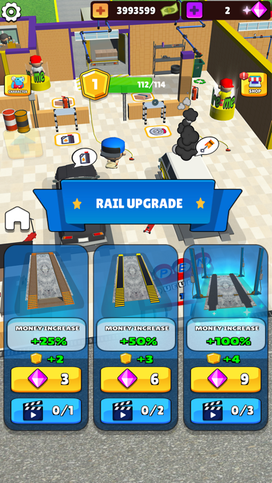 Car Mechanic Tycoon: Idle Game Screenshot