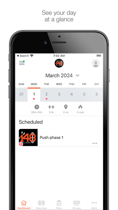 148 Wellness Screenshot